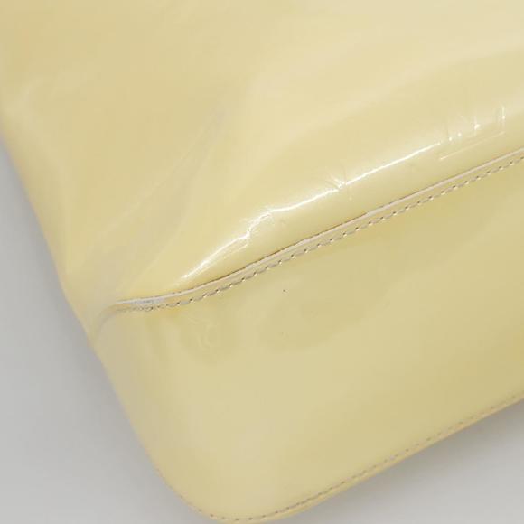 LOUIS VUITTON Monogram Vernis Brentwood Shoulder Bag Perle M91512 Auth 138653 - Picture 14 of 16